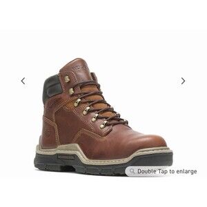 EUC Wolverine Raider DuraShocks 6” CarbonMAX Composite Toe Work Boots Men’s 12M